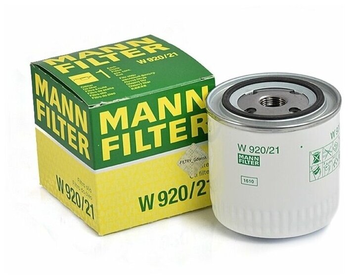 Фильтр Масляный MANN-FILTER арт. W920