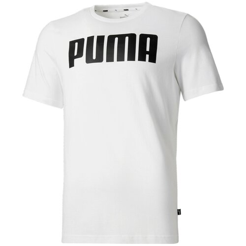 Футболка ESS PUMA Tee M Puma White Мужчины 84722302 XL футболка спортивная puma puma pu053emdzrj3