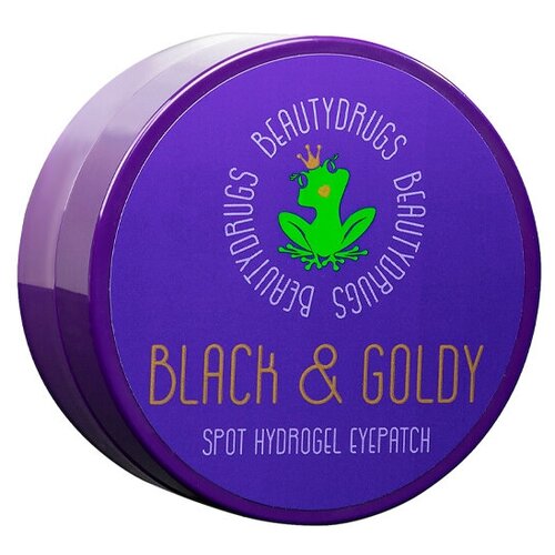 Патчи для глаз Beautydrugs Black&Goldy Hydrogel Eyepatch 60 шт