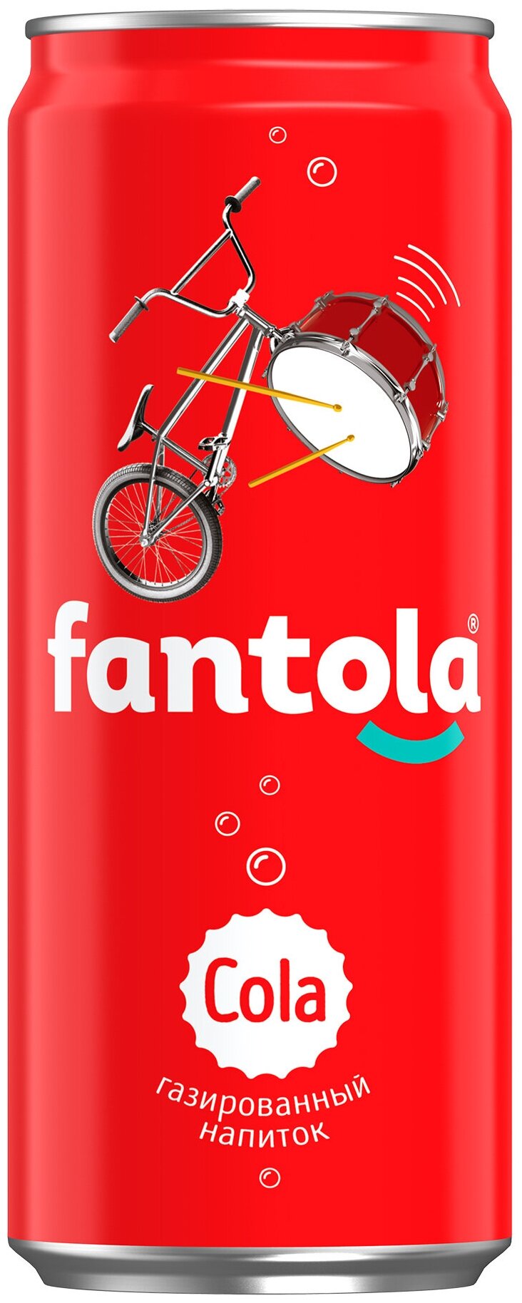 Газированный напиток Fantola Кола, 0,33 л ж/б - фотография № 2