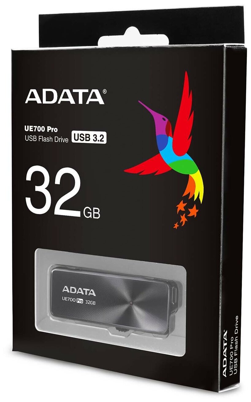 Флешка A-Data UE700 Pro AUE700PRO-128G-CBK 128ГБ USB3.0 черный - фото №4