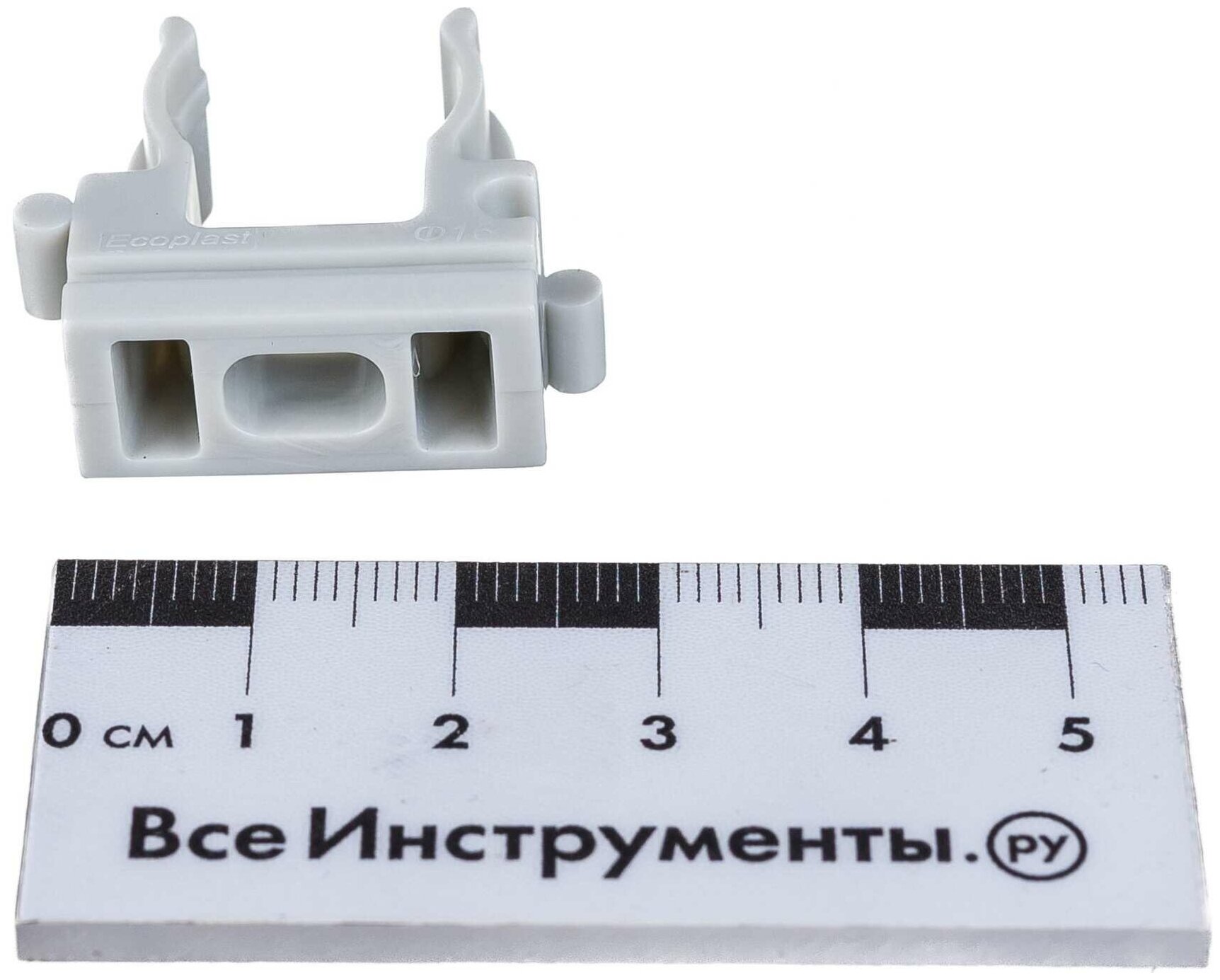 Держатель-клипса для труб Экопласт D16 мм 50 шт. Леруа Мерлен - фото №4