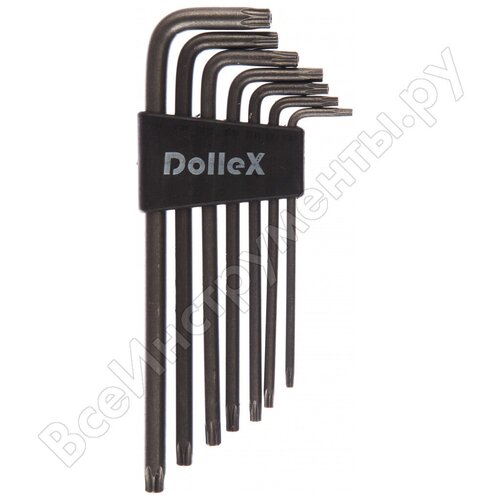 Набор Г-образных ключей torx Dollex SGT-007