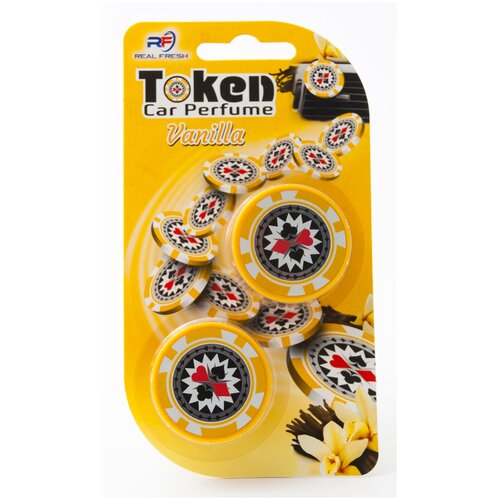 Ароматизатор REAL FRESH TOKEN X2 (Vanilla / Ваниль)