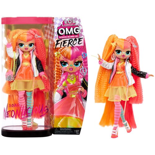 Кукла L.O.L. Surprise OMG Fierce Neonlicious разноцветный l o l surprise omg fierce dolls xoxo neonlicious