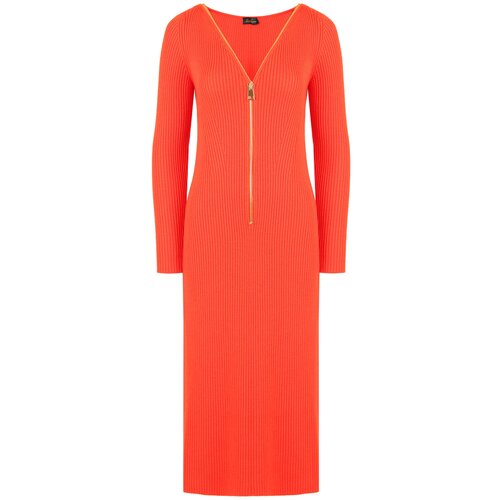 фото Платье luisa spagnoli оранжевый