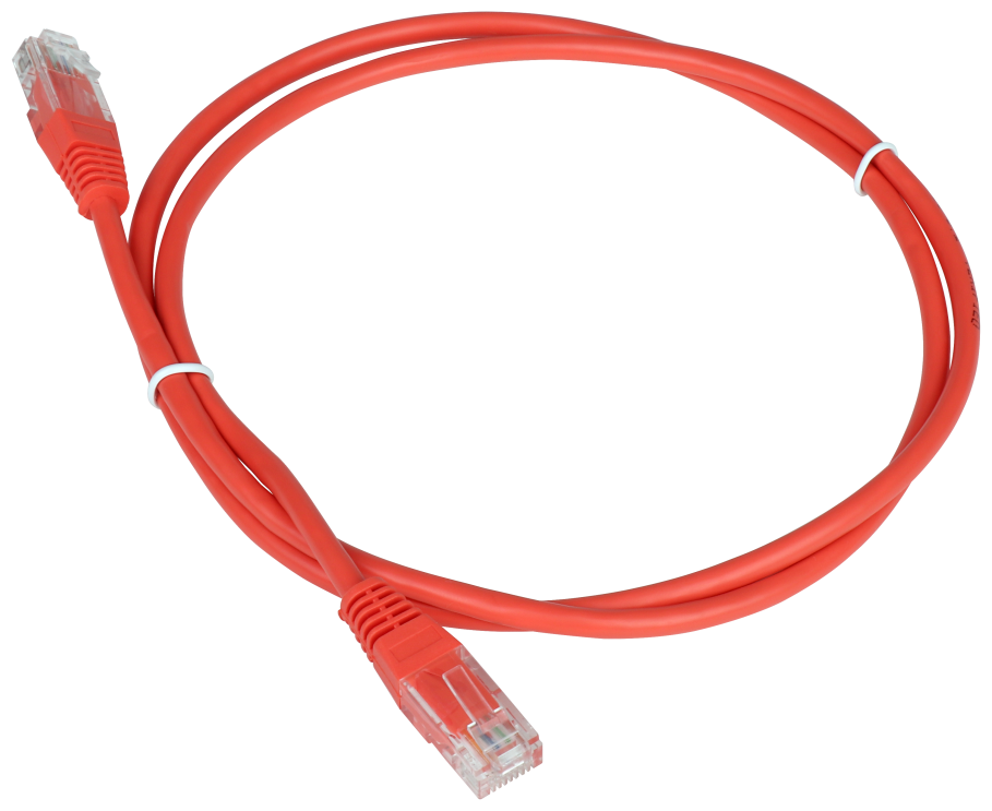 Патч-корд Lanmaster TWT-45-45-1.0-YL UTP вилка RJ-45-вилка RJ-45 кат.5е 1м желтый ПВХ (уп.:1шт) - фото №1