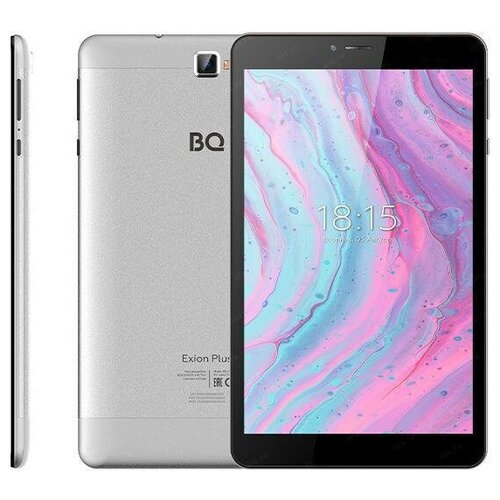 Планшет BQ 8077L Exion Plus 3ГБ 32GB 4G серебристый 1117000₽