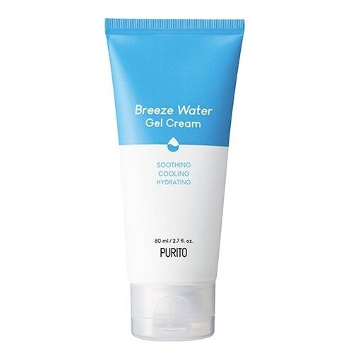 Охлаждающий успокаивающий гель-крем Purito Breeze Water Gel Cream, 80мл