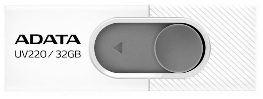 Флешка ADATA UV220 64 ГБ, черный/голубой A-Data - фото №5