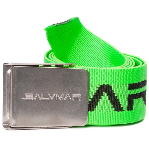 Ремень Salvimar, размер 150, зеленый нейлоновый грузовой ремень salvimar nylon weight belt plastic buckle green