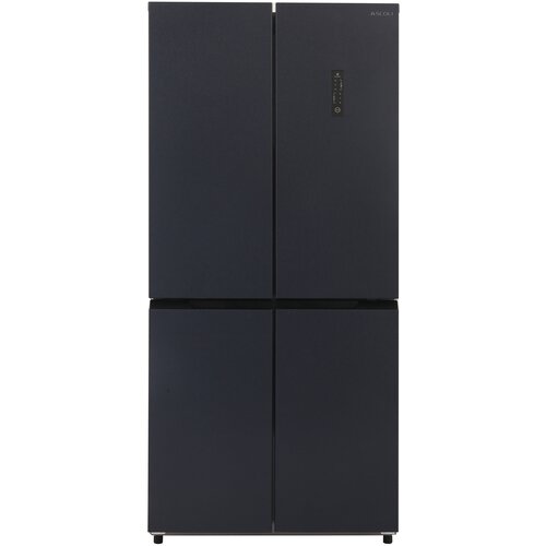 Холодильник Ascoli ACDI460WG Total NoFrost титановый серый матовое стекло 7199000₽