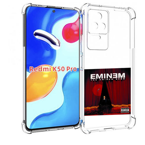 Чехол MyPads THE EMINEM SHOW для Xiaomi Redmi K50 / K50 Pro задняя-панель-накладка-бампер