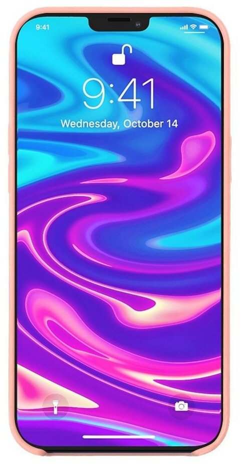 Чехол-крышка Deppa для iPhone 12 Pro Max, силикон, розовый - фото №7