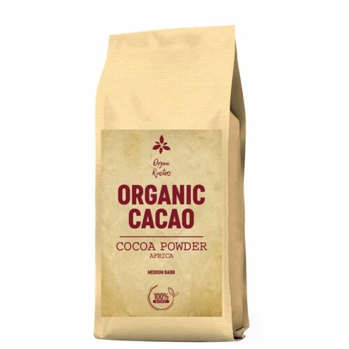 Какао порошок натуральный без сахара Organic Cacao Africa, 500 гр