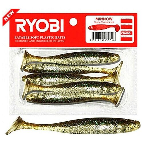 Риппер Ryobi MINNOW 93mm цвет CN006 swamp bird 5 шт 586₽