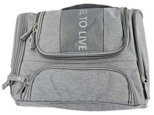 Подвесная сумка-косметичка c двойным дном Xiaomi HaveTravel toiletries Bag Two-Paragraph Grey