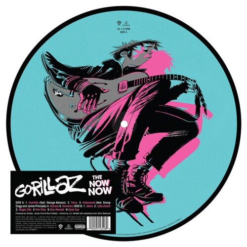 gorillaz gorillaz now now Виниловая пластинка Gorillaz - The Now Now (Picture Disc) (Explicit)