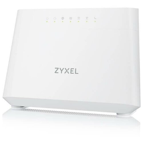 Wi-Fi роутер VDSL2/ADSL2+ Zyxel DX3301-T0, 2xWAN (GE RJ-45 и RJ-11), Annex A, profile 35b, 802.11a/b/g/n/ac/ax (600+1200 Мбит/с), EasyMesh, 4xLAN GE,