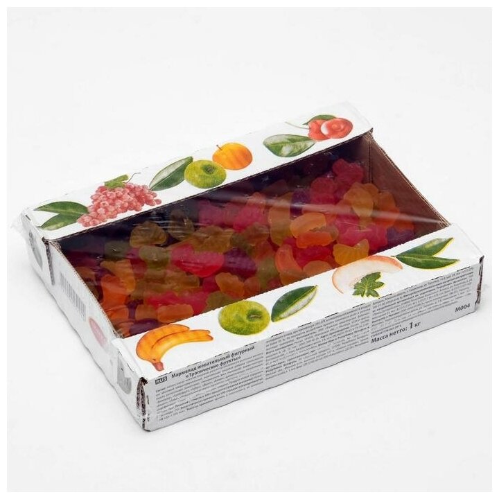 Мармелад жевательный фигурный "Тропические фрукты" 1 кг - фотография № 9