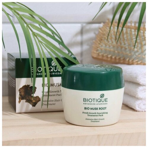 Маска для волос BIOTIQUE, Корень мускуса, 230 г