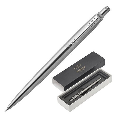 Карандаш механический 0 5 мм PARKER Jotter Essential CT металлический корпус серебристый, 1 шт