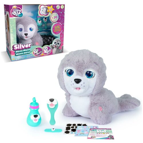 Игрушка интерактивная IMC Toys Club Petz Тюлень Silver