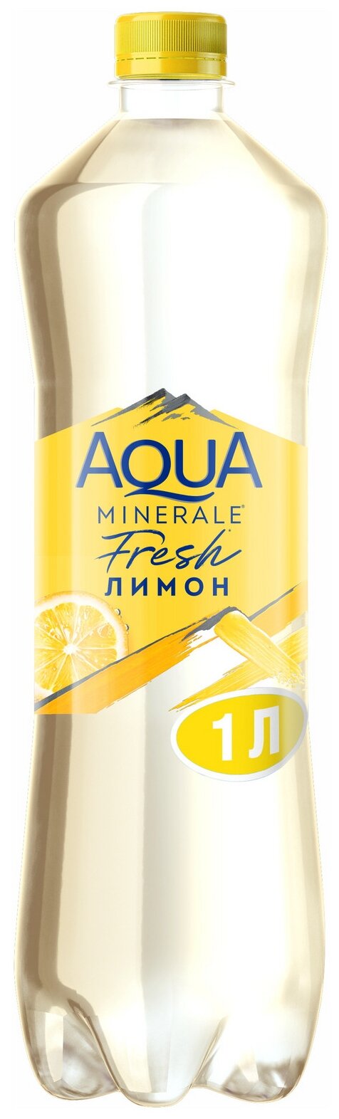 Вода питьевая Aqua Minerale Juicy Лимон 1л - фотография № 1