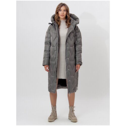 Пальто утепленное женское зимнее 11373 MTFORCE XL DEEP-GREEN