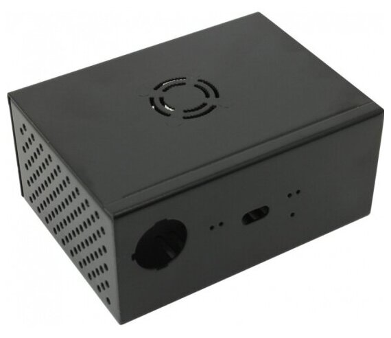 Корпус ACD Metal Case + Power Control Switch + Cooling Fan Kit для Raspberry Pi X820 v1.3 (X800)