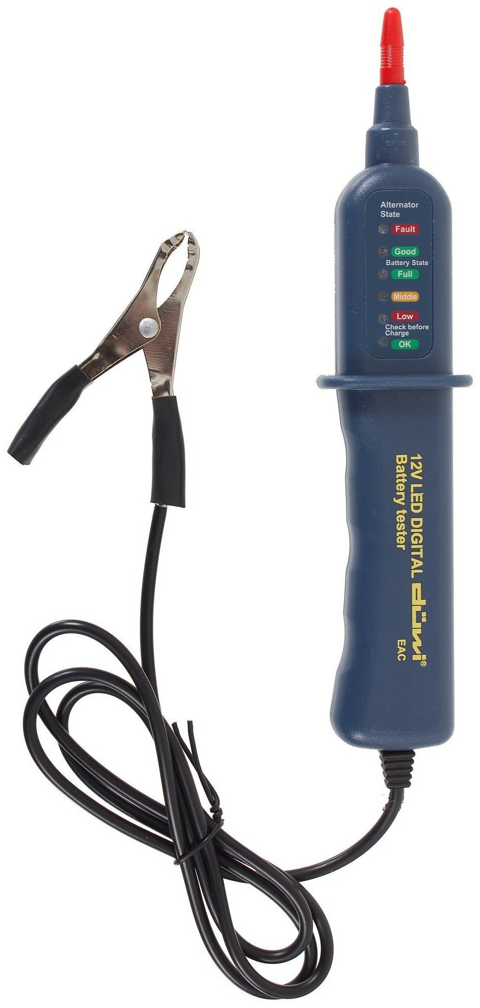 фото Тестер аккумулятора автомобильный DIY, duwi