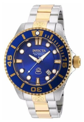 Часы мужские механика с автоподзаводом Invicta Grand Diver II 19804