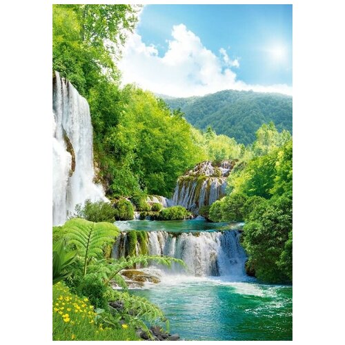 Каскад водопадов 