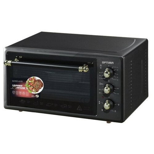 Мини-печь OPTIMA OF-48BLR 1600 Вт 48 л 50-300С таймер черная 7781976 1141600₽