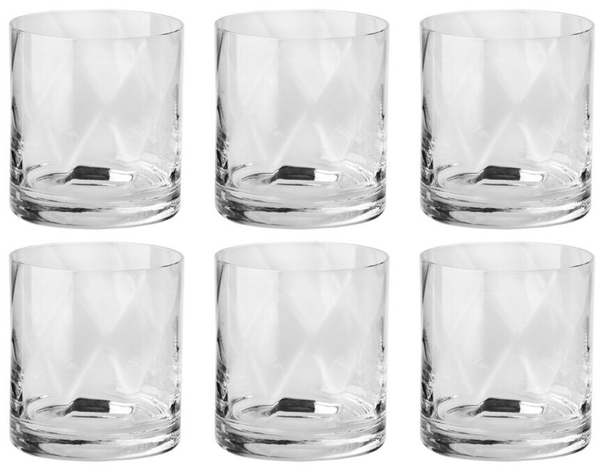 фото Стаканы для виски 320 мл 6 шт Krosno "Romance" / 290072