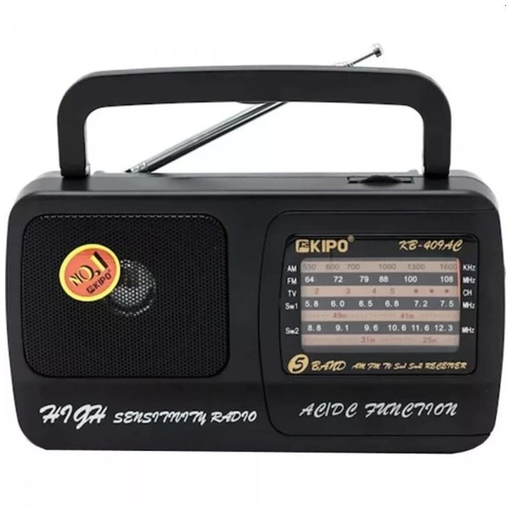 Радиоприемник Переносной KIPO KB-409AC