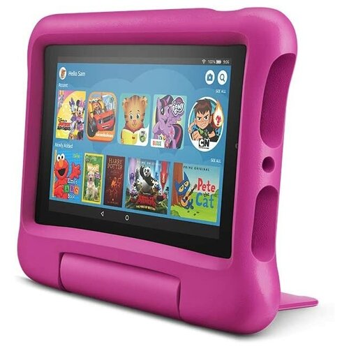 Планшетный компьютер Amazon Kindle Fire 7 Kids Edition 2019 16GB Special Offers Pink Kid-Proof Case 899000₽