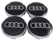 Колпачки заглушки на литые диски Универсальные Ауди / Audi 60 / 56 / 9 мм 4 шт.
