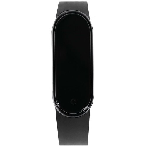 Фитнес-браслет LuazON LF-10 096 цветной дисплей пульсометр оповещения шагомер черный 168800₽