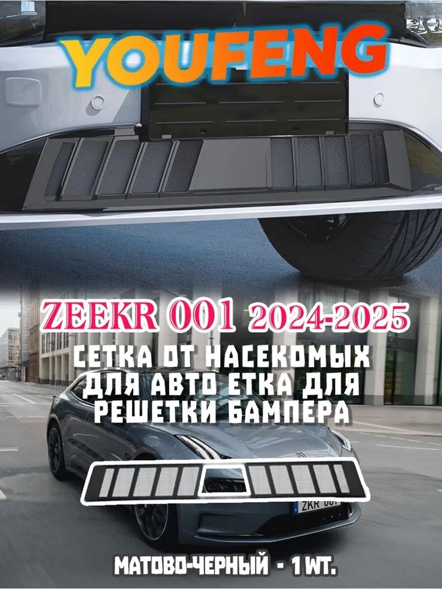 Защитная сетка решетки воздухозаборника 001 2024-2025, и, 1 шт