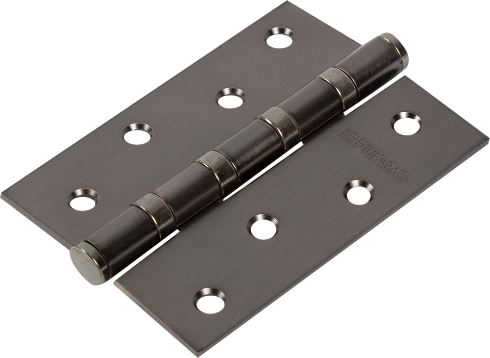 Петля универсальная U1004BB-GR/BL 100x75x2.5 мм сталь цвет графит