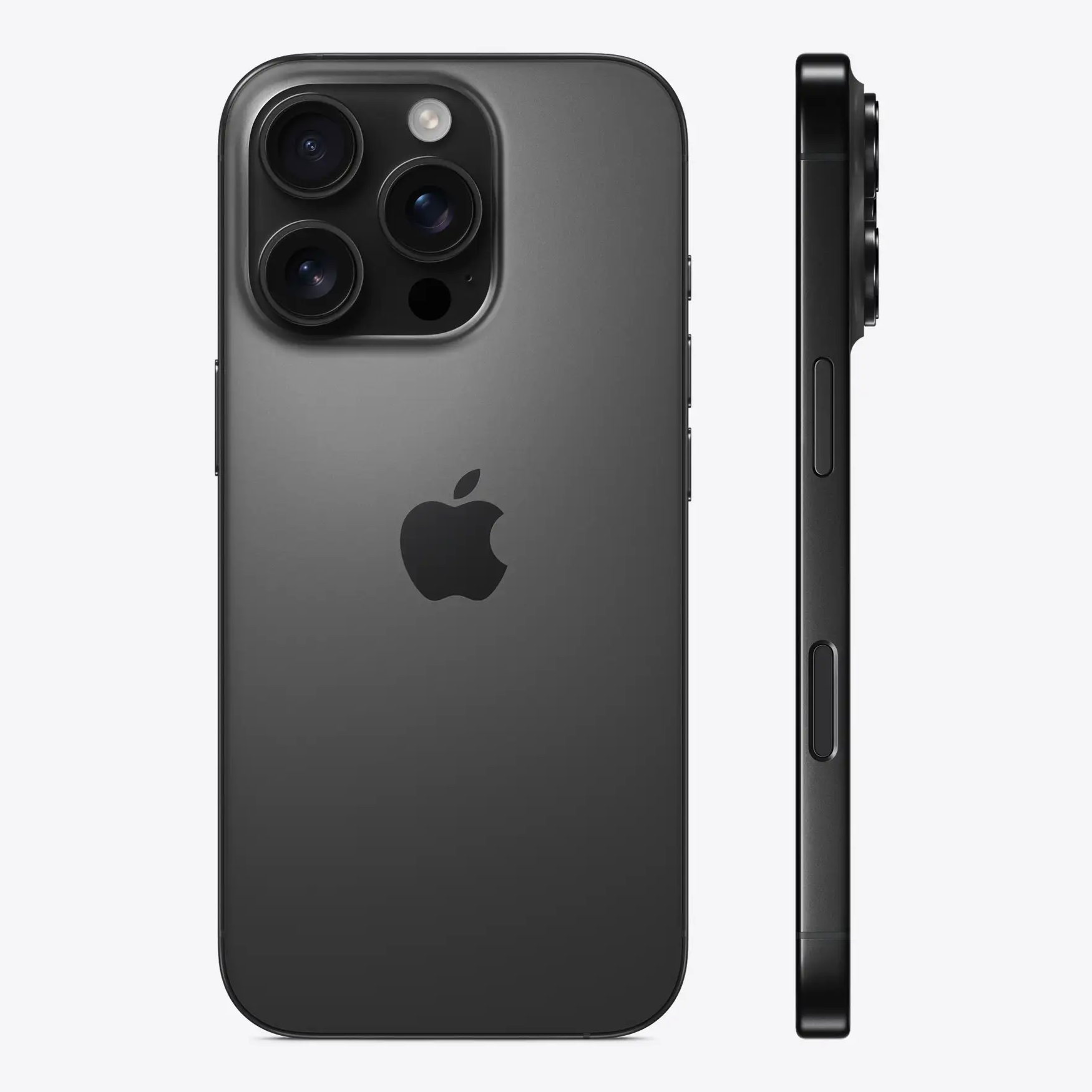 Смартфон Apple iPhone 16 Pro Max 256 ГБ, Dual: nano SIM + eSIM, Black Titanium — фото 1