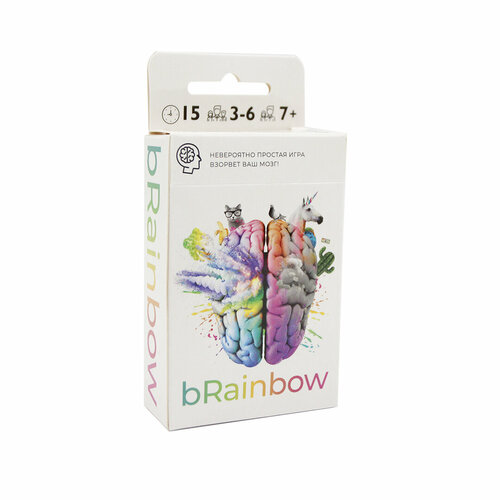 Настольная игра на реакцию и логику Фабрика Игр Брейнбоу bRainbow 270₽