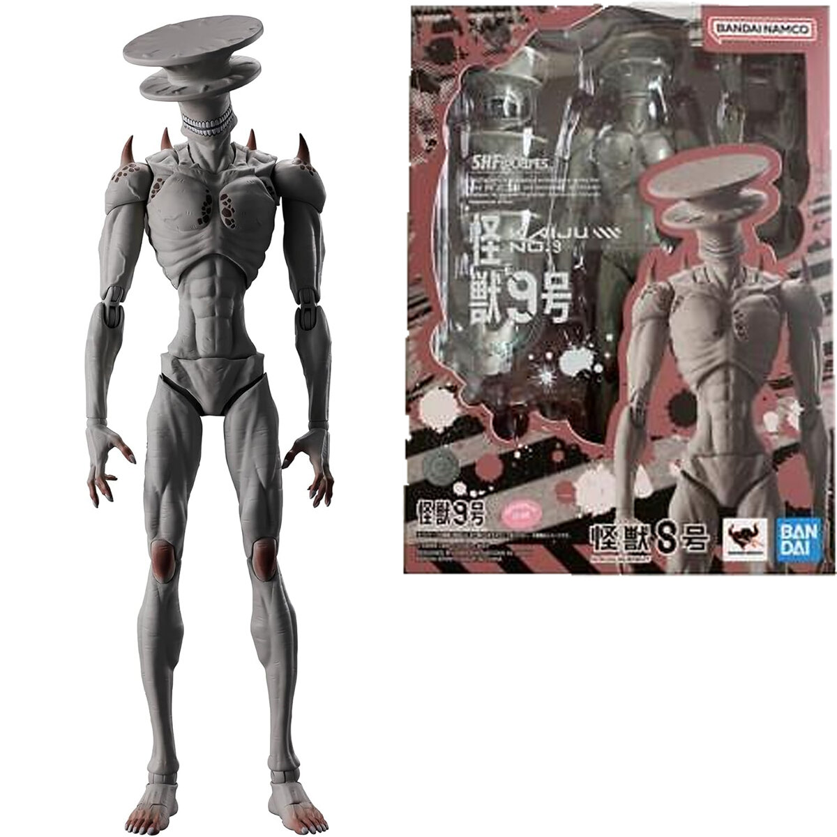 Фигурка Bandai S.H.FIGUARTS Kaiju № 8, Kaiju № 9, SHF