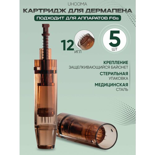 UHOOMA Картридж к F6S 36 cartridge для дермапен мезопен 36 игл UNK7-5 шт 581₽