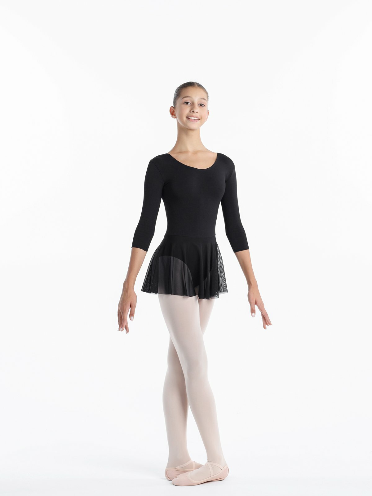 Купальник для гимнастики и танцев Solo размер 36 черный