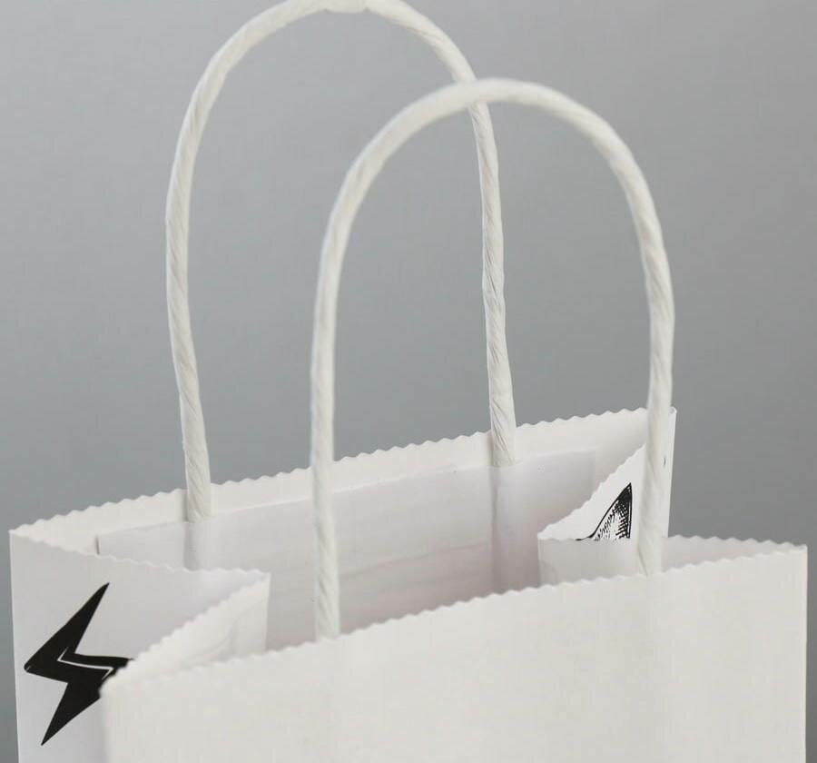 Пакет подарочный крафт, упаковка, «For real man», 12 х 21 х 9 см — фото 1