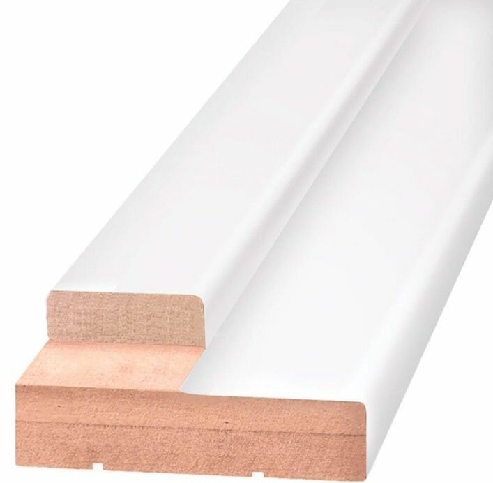 Олови порог дверной ламинированный 70х937мм Дуб Беленый