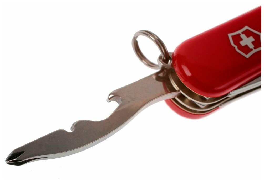 Нож перочинный Victorinox MiniChamp (0.6385) 58мм 17функций красный - фото №3
