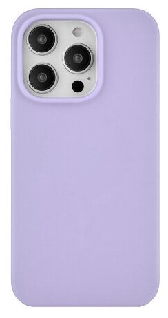 Силиконовый чехол Ubear для Apple iPhone 14 Pro, Touch Case, лиловый